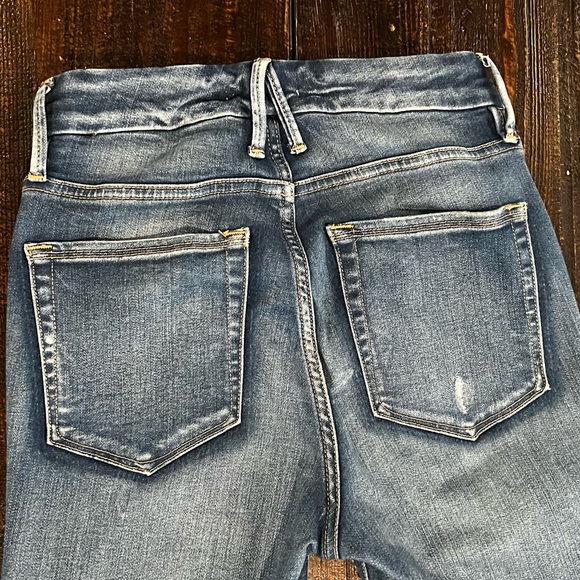 Good American Good Legs Cropped Skinny Jeans - size 25/0 - excellent condition! - Picture 3 of 14